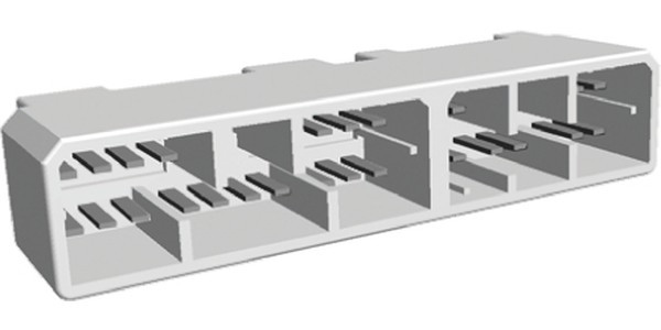 1-174961-1, 2 5.9mm Straight Plugin Wire To Board / Wire To Wire Connector 1-174961-1, 2 5.9mm Straight Plugin Wire To Board / Wire To Wire Connector