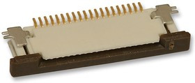 52746-1571, FFC / FPC разъем, 0.5 мм, 15 контакт(-ов), Гнездо, Easy-On 52746, Поверхностный Монтаж, Низ