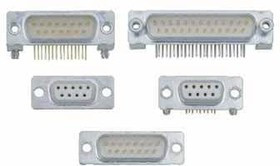 172704-0074, D-Sub Standard Connectors 9P DSUB SOLDER PCB