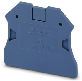3047235, D-UT Series End Cover for Use with Modular Terminal Block