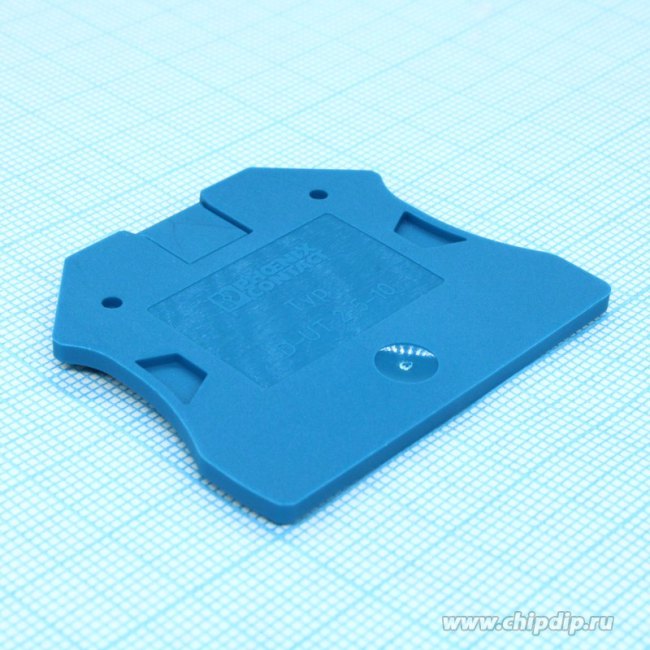 3047235, D-UT Series End Cover for Use with Modular Terminal Block