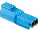 0934443104, Conn Housing RCP 4 POS Crimp ST Cable Mount Blue ML-XT™ Bag