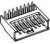 280390-2, AMPMODU MOD II Series Right Angle Through Hole PCB Header, 16 Contact(s), 2.54mm Pitch, 2 Row(s) 280390-2, AMPMODU MOD II Series Right Angle Through Hole PCB Header, 16 Contact(s), 2.54mm Pitch, 2 Row(s)