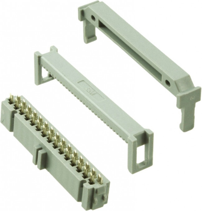 89130-0103, 30-Way IDC Connector Socket for Cable Mount, 2-Row