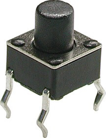 KLS7-TS6601- 7.0-180 6x6xH= 7.0 DIP (DTS-63,TS-06V-CSP) переключ.(такт.кнопка) KLS