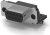 747844-3, 9 Way Right Angle Through Hole D-sub Connector Socket, 2.74mm Pitch