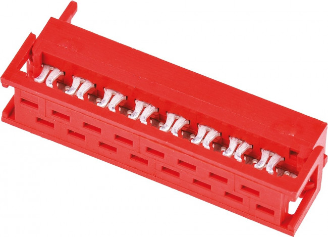 8-215083-6, Conn IDC Connector M 16 POS 1.27mm IDT RA Cable Mount Box/Carton