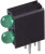 553-0122F, 553-0122F, Green Right Angle PCB LED Indicator, 2 LEDs 3mm (T-1), Through Hole 553-0122F, 553-0122F, Green Right Angle PCB LED Indicator, 2 LEDs 3mm (T-1), Through Hole