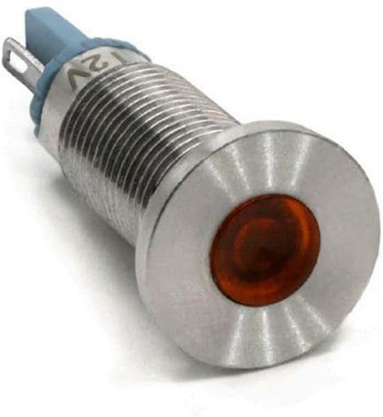 620-1204-304F, LED Panel Mount Indicators 8mm FLT PMI GRN 24V 620-1204-304F, LED Panel Mount Indicators 8mm FLT PMI GRN 24V