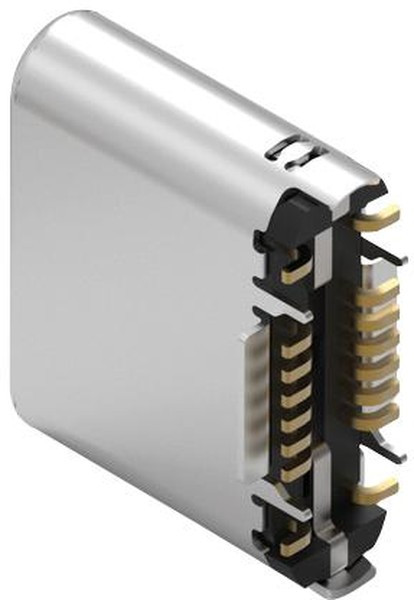 629712010214, Разъем USB, USB Типа C, USB 2.0, Штекер, 16 вывод(-ов)