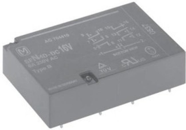 SFN4D-DC12V, Реле: электромагнитное, SPST-NO x4 + SPST-NC x2, Uобмотки: 12ВDC SFN4D-DC12V, Реле: электромагнитное, SPST-NO x4 + SPST-NC x2, Uобмотки: 12ВDC