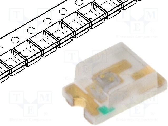 LL-S172PGC-G51B, LED; SMD; 0805; green; 80?200mcd; 2x1.25x0.8mm; 130°; 2.8?3.8V; 20mA LL-S172PGC-G51B, LED; SMD; 0805; green; 80?200mcd; 2x1.25x0.8mm; 130°; 2.8?3.8V; 20mA