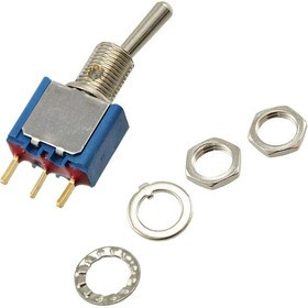 5237CDB, Toggle Switches SPDT 0.4VA 20VAC/DC 10.5mm Mom-Off-Mom