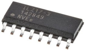 IL717-3E, Высокоскоростной четырехканальный цифровой изолятор [SOIC-16]