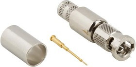 034-1027, RF Connectors / Coaxial Connectors BNC Male 75 Ohms