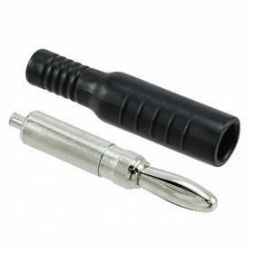 BU-P5169-0, Test Plugs &amp; Test Jacks BANANA PLUG, 20AWG, BLACK