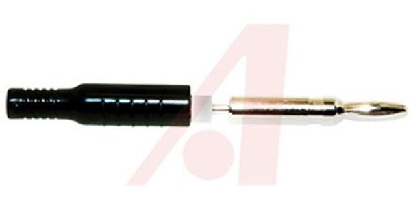BU-P5169-0, Test Plugs &amp; Test Jacks BANANA PLUG, 20AWG, BLACK