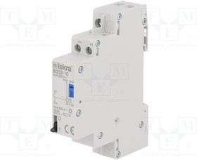 BI232-10/24VDC, Реле: установочное, бистабильное, NO, Uобмотки: 24ВDC, Монтаж: DIN