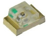 KP-2012SURCK, Светодиод smd 2х1,25мм/красный/630нм/ 50-100мкд/прозрачный/120°