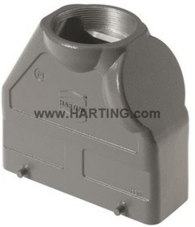 19300240429, Han B Heavy Duty Power Connector Hood, M50 Thread 19300240429, Han B Heavy Duty Power Connector Hood, M50 Thread