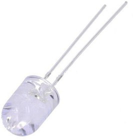 OSB5SA8B31B, LED; 8mm; blue; 4200?5800mcd; 30°; Front: convex; 2.8?3.6V