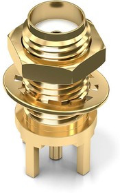60312042111532, WR-SMA Series, jack Through Hole SMA Connector, Solder Termination, Straight Body