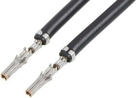215341-1125, Rectangular Cable Assemblies MINI-FIT JR. F-S 450MM 16 AWG BK Sn