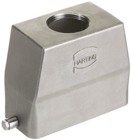19443100447, Han-INOX Heavy Duty Power Connector Hood, M32 Thread 19443100447, Han-INOX Heavy Duty Power Connector Hood, M32 Thread