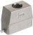 19443100447, Han-INOX Heavy Duty Power Connector Hood, M32 Thread 19443100447, Han-INOX Heavy Duty Power Connector Hood, M32 Thread