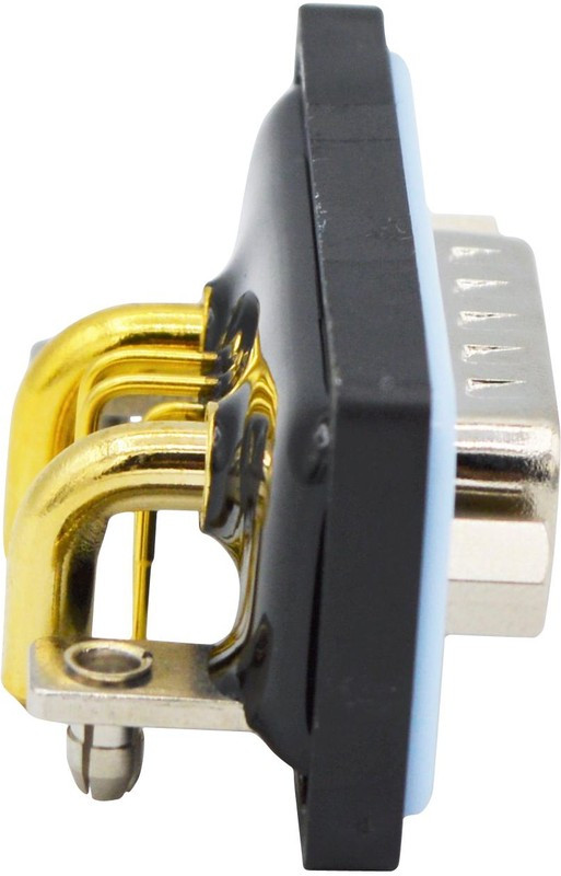 CDFR7W2113L461, CDF 15 Way Right Angle Solder D-sub Connector Plug, 2.77mm Pitch, with 4-40 Boardlocks CDFR7W2113L461, CDF 15 Way Right Angle Solder D-sub Connector Plug, 2.77mm Pitch, with 4-40 Boardlocks