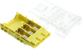 19421-0001, Прямоугольный разъем питания, 2 контакт(-ов), SCPC 19421, Монтаж на Кабель, IDC / IDT, 10.1 мм