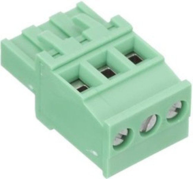 1786653, Pluggable Terminal Blocks 3 Pos 5mm pitch Plug 24-12 AWG Screw