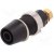 SAB 6922 AU / SW, Black Female Banana Plug 1kV SAB 6922 AU / SW, Black Female Banana Plug 1kV