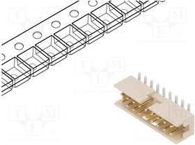98424-F52-18ALF/C, Гнездо, провод-плата, "папа", Minitek, 2мм, PIN: 18, SMT, на PCB, 2А