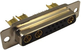 680S13W3203L401, Комбинированный разъем D Sub, 40А, Серия SEAL-D 680S, DB-13W3, Гнездо, 13 контакт(-ов)
