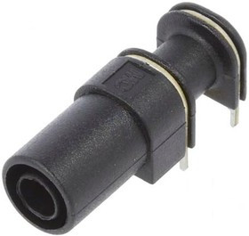 73099-0, Test Plugs &amp; Test Jacks RT ANG 4mm MOUNTING SAFETY JACK PCB BLK