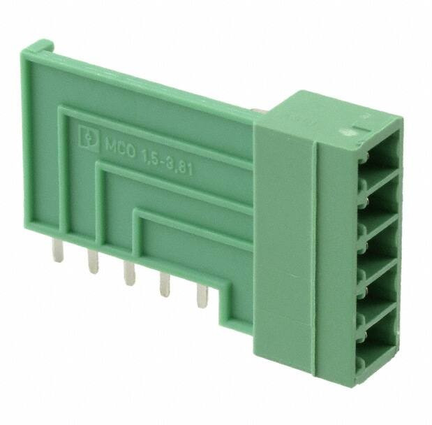 1861756, Pluggable Terminal Blocks 5 Pos 3.81mm pitch Through Hole Header