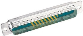 09694115214, D-Sub Mixed Contact Connectors 17+4P MALE SHL 21WA4 17 SIG 4 SPECIAL CNT