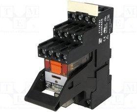 PT5L8TD0, Реле: интерфейсное, 4PDT, Uобмотки: 230ВAC, 6А, 6A/250ВAC, 6A/30ВDC