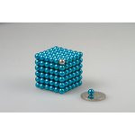 Неодимовый магнит шар 5 мм, бирюзовый