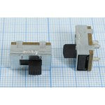 Переключатель движковый, 16.2x10.8h4.5, контакты 3P, 0.3А, 125В, SPDT