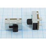 Переключатель движковый, 16.2x10.8h4.5, контакты 3P, 0.3А, 125В, SPDT