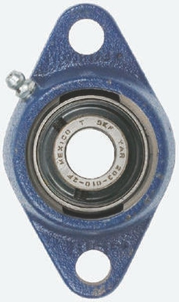 2 Hole Flange Bearing Unit, FYTB 15 TF, 15mm ID