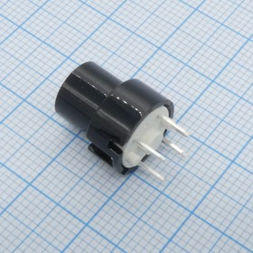 D6R90F1LFS, Тактильная кнопка, посеребренные нормально разомкнутые котнакты, серия D6, Сквозное Отверстие, Круглая, 130 гс D6R90F1LFS, Тактильная кнопка, посеребренные нормально разомкнутые котнакты, серия D6, Сквозное Отверстие, Круглая, 130 гс