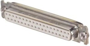 DCF37S, D-Sub Standard Connectors DSUB 37 F SOD FLOA ZINC