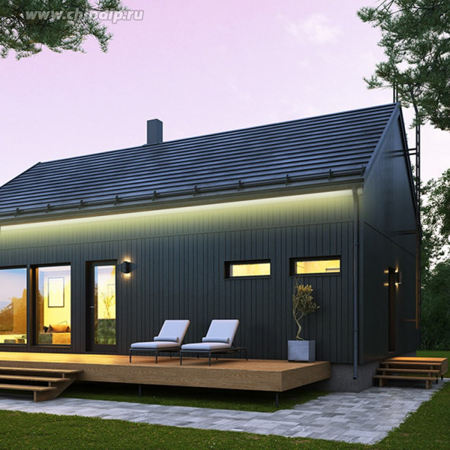 00-09 Светодиодная лента 12В, 4,8Вт/м, smd3528, 60д/м, IP65, 280Лм/м, подложка 8мм, 5м, 3000К.