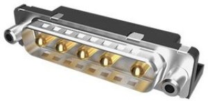 D5W5P36A6GL3BLF, D-SUB CONN, COMBINATION, R/A PLUG, DB5W5