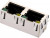 615016137721, Modular Connectors / Ethernet Connectors WR-COM Modular Jack RJ45 Horztl Dual prt 615016137721, Modular Connectors / Ethernet Connectors WR-COM Modular Jack RJ45 Horztl Dual prt