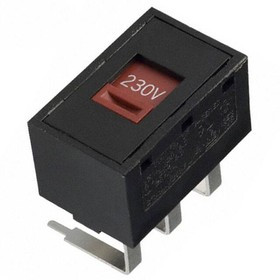 V80212MA08Q, Переключатель движковый Положения 2 DPDT