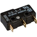SS5F, Микропереключатель (5A 125VAC) 50g